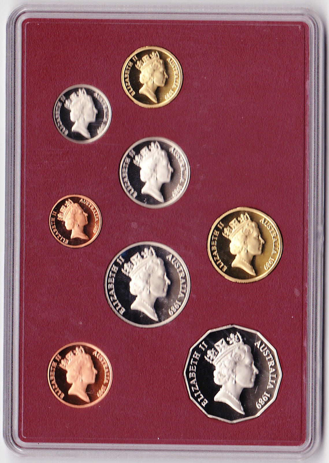 1989 Australian 8-Coin Proof Set