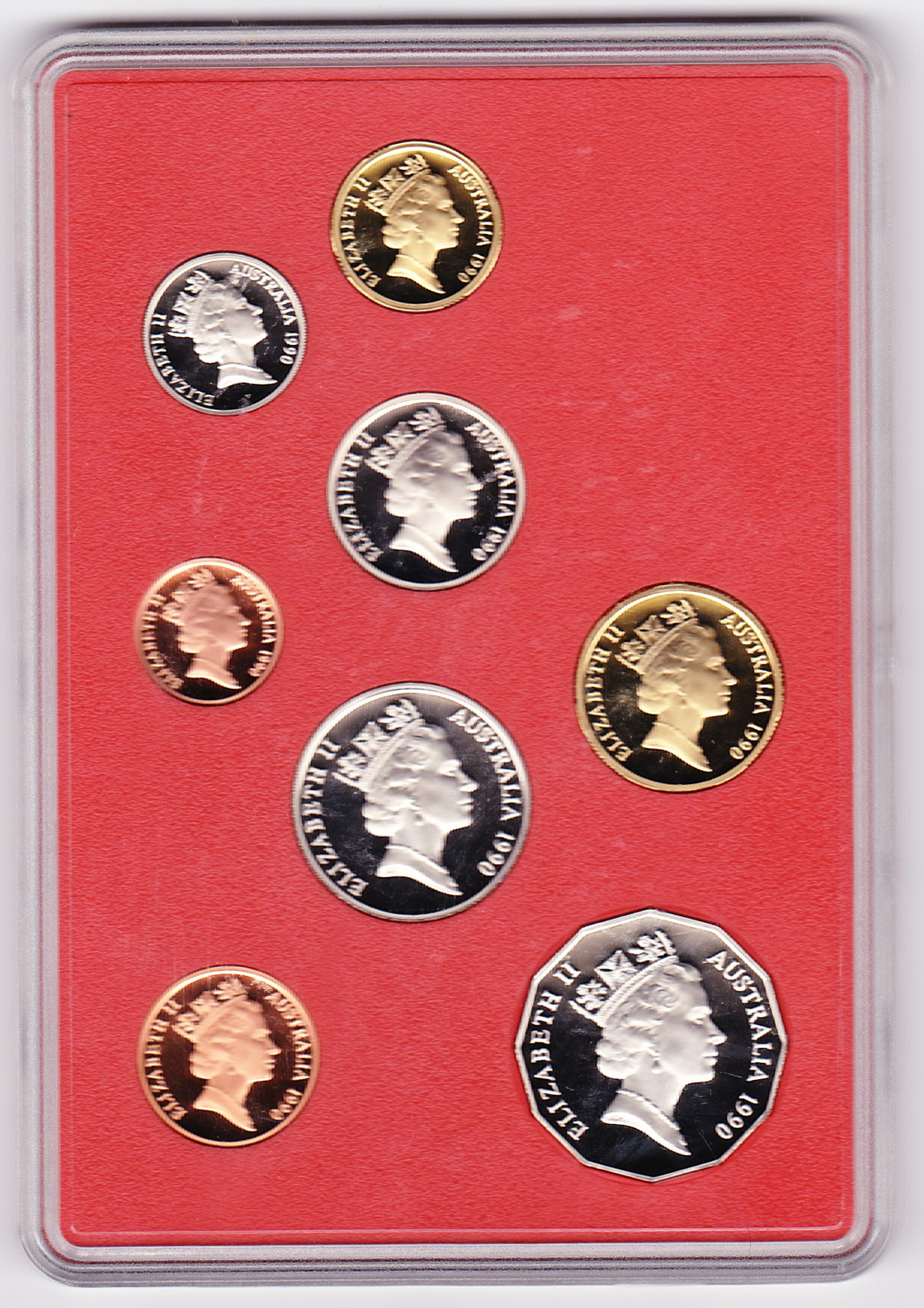 1990 International Coin Fair 8-Coin Proof Set