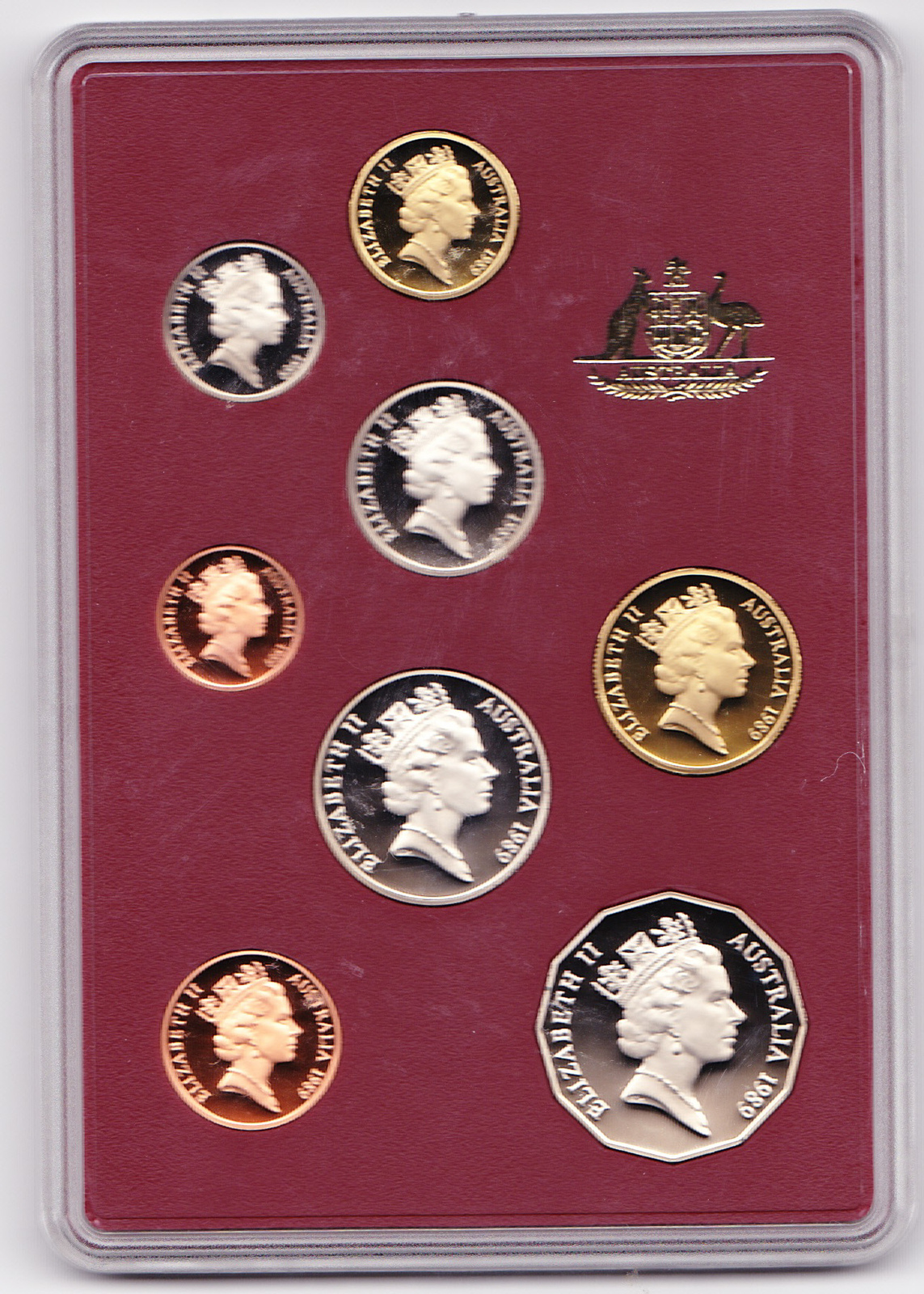 1989 International Coin Fair 8-Coin Proof Set