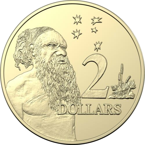 2022 $2 Aboriginal Elder UNC Carded Coin