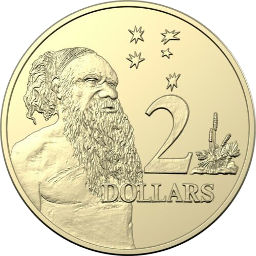 2022 $2 Aboriginal Elder UNC