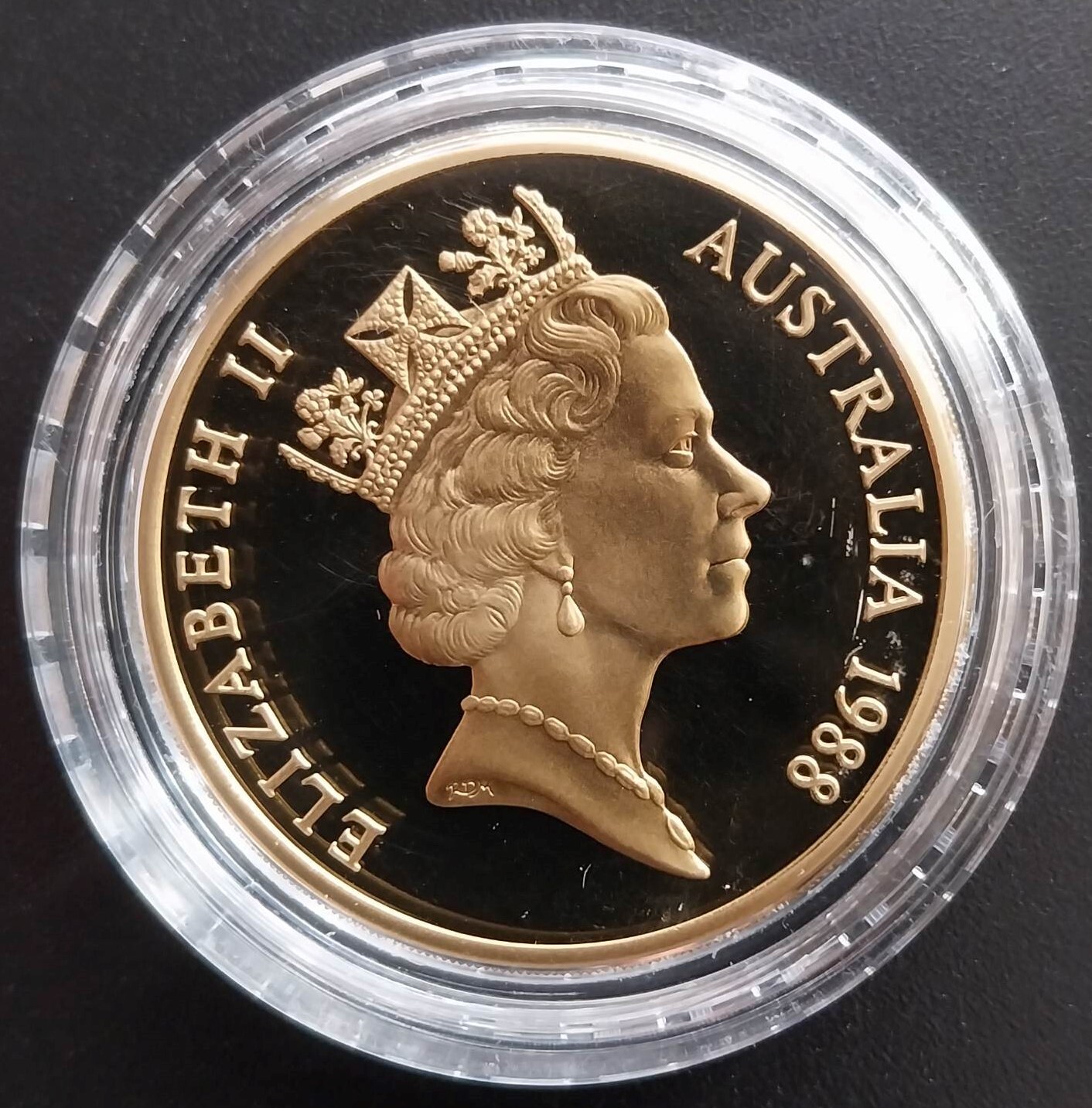 1988 $5 Parliament House Canberra Commemorative Coin In Capsule