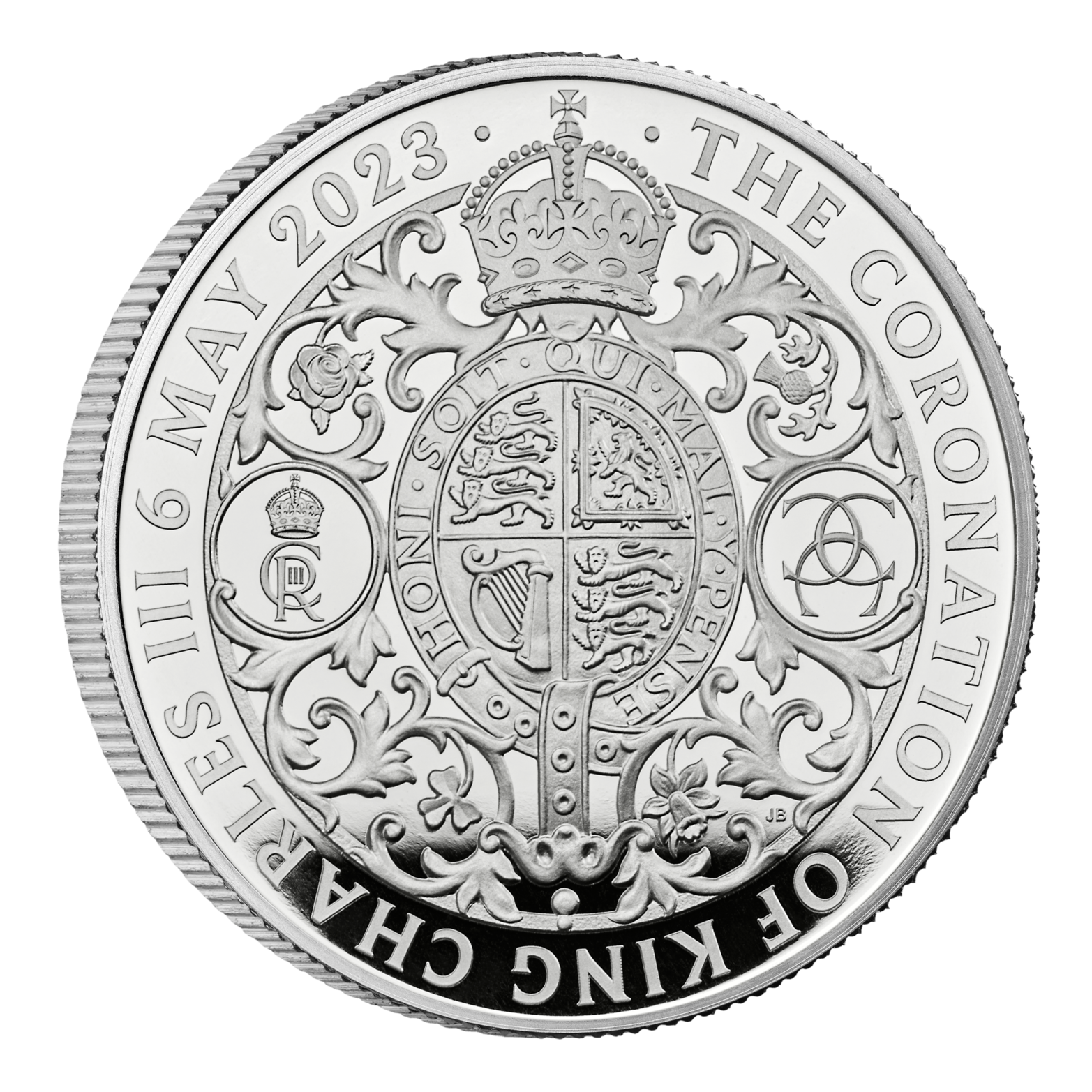 2023 £2 The Coronation of His Majesty King Charles III 1 Oz Silver Proof Coin