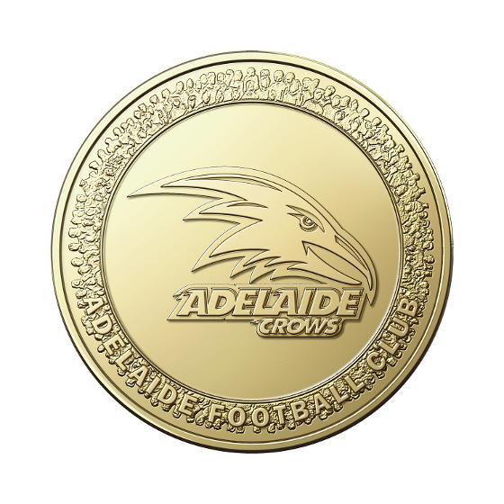 2023 $1 AFL Adelaide Crows AlBr UNC