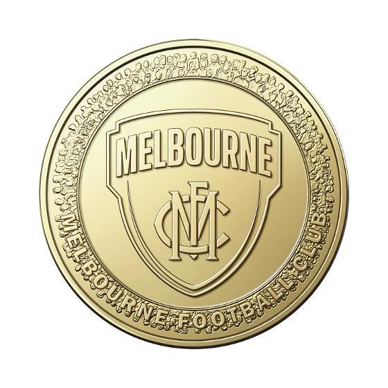 2023 $1 AFL Melbourne AlBr UNC