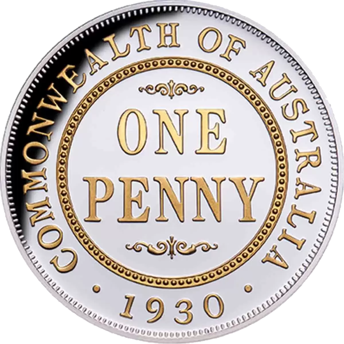 1930 Penny 90th Anniversary 2020 $1 Gilded 1oz Silver Proof Coin