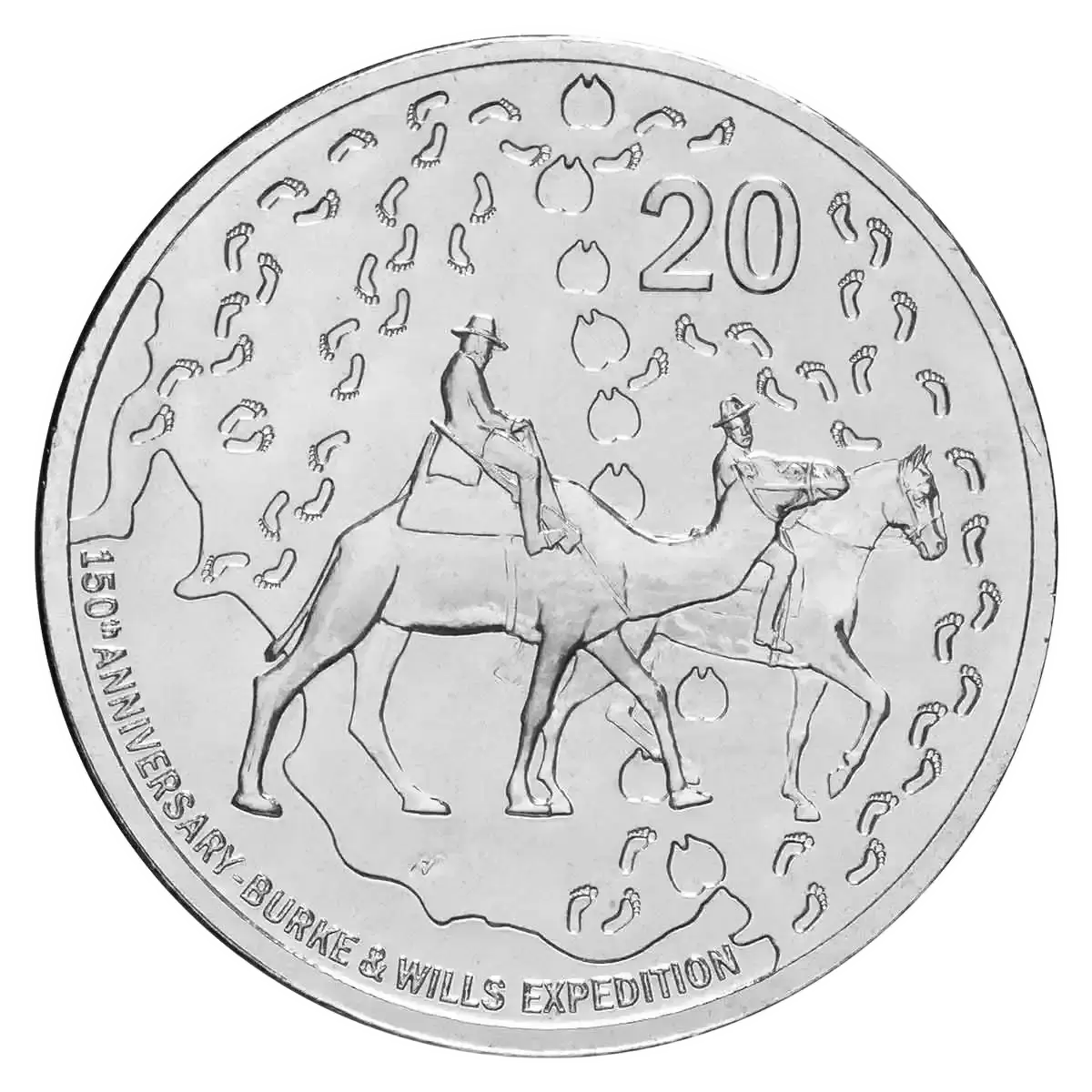 2010 20c Burke & Wills Coin Pack