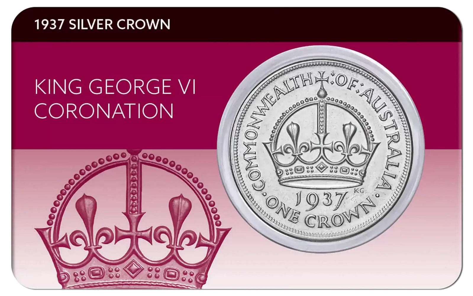 1937 Crown about Uncirculated