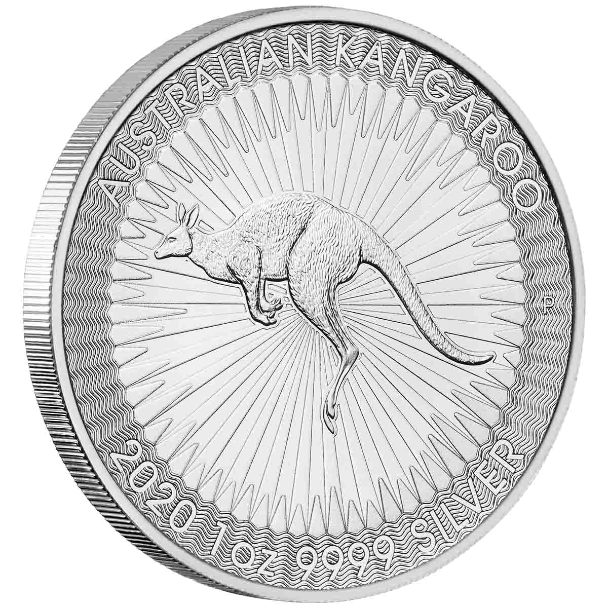 2020 $1 Kangaroo 1oz Silver Brilliant Uncirculated Coin