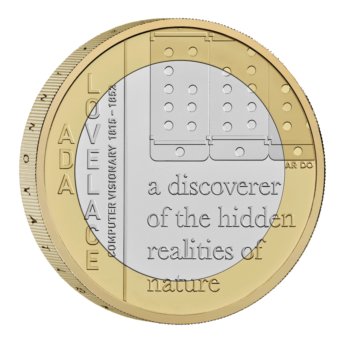 2023 £2 Ada Lovelace UK Brilliant Uncirculated Coin