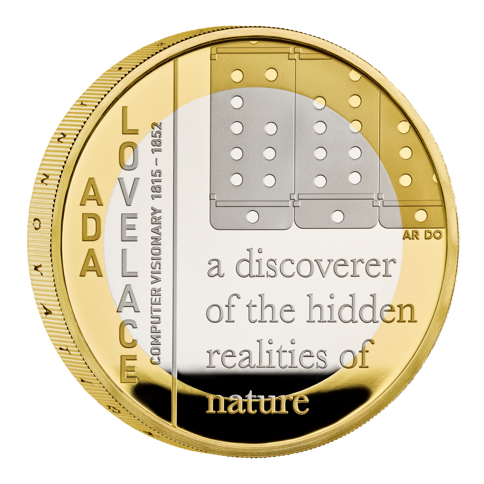 2023 £2 Ada Lovelace UK Silver Proof Coin