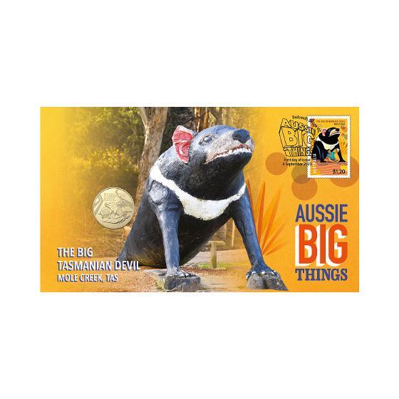 2023 The Big Tasmanian Devil Mole Creek,Tas - Aussie Big Things PNC