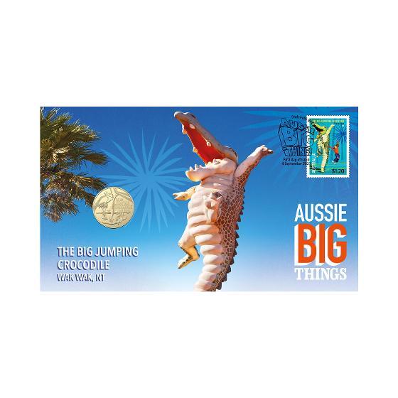 2023The Big Jumping Crocodile Wak Wak,NT - Aussie Big Things PNC