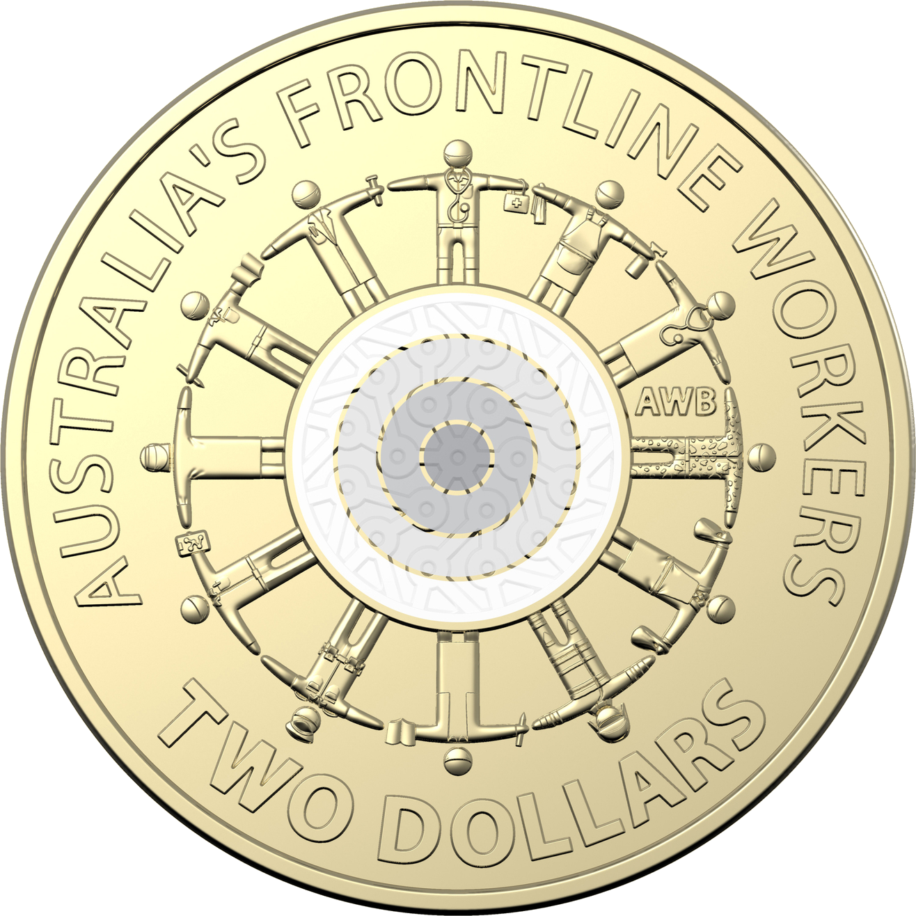 2022 $2 Frontline Workers Coin Pack Style 2