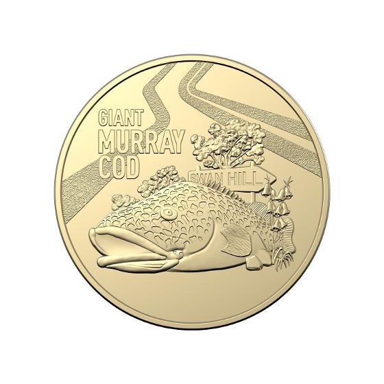 2023 $1 The Giant Murray Cod -  Aussie Big Things UNC