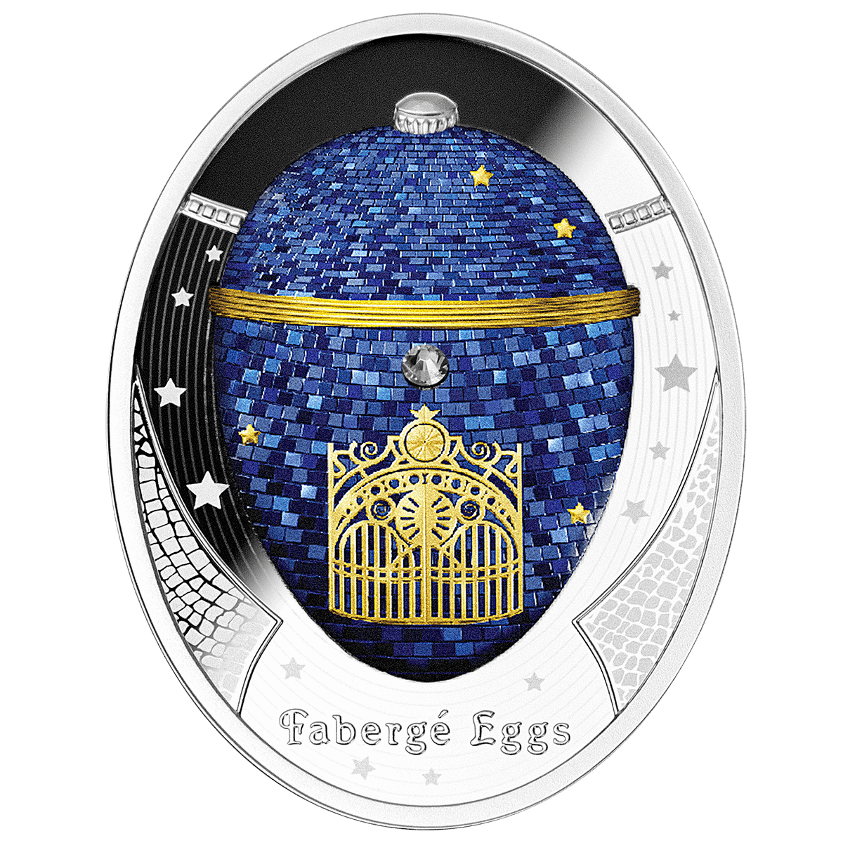 2023 Faberge Egg Series - Twilight Egg Silver Proof coin