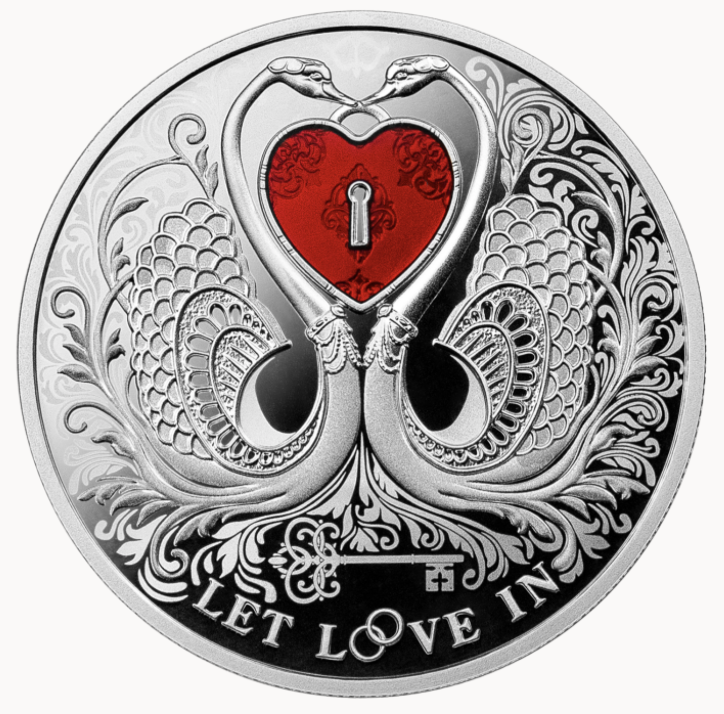 2022 Let Love In 17.50g Silver Proof Coin