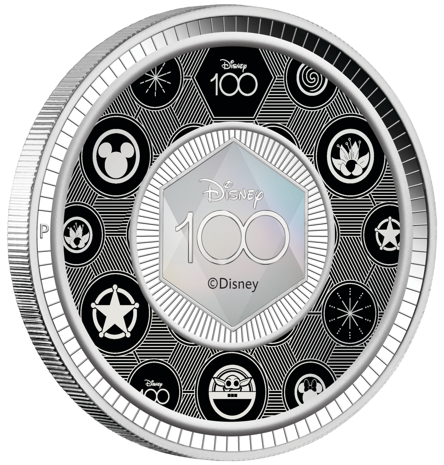 2023 Disney 100 1/2oz Silver Proof Coloured Coin