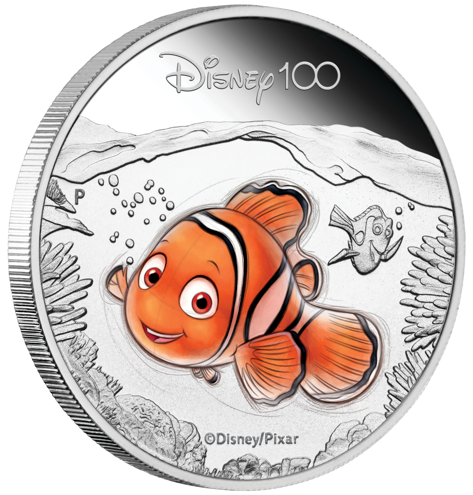 2023 Disney 100 NEMO 1/2oz Silver Proof Coloured Coin