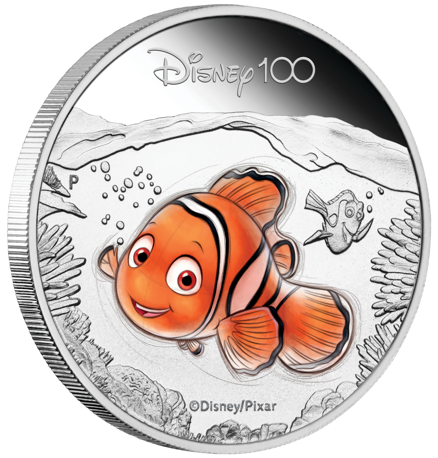 2023 Disney 100 NEMO 1/2oz Silver Proof Coloured Coin