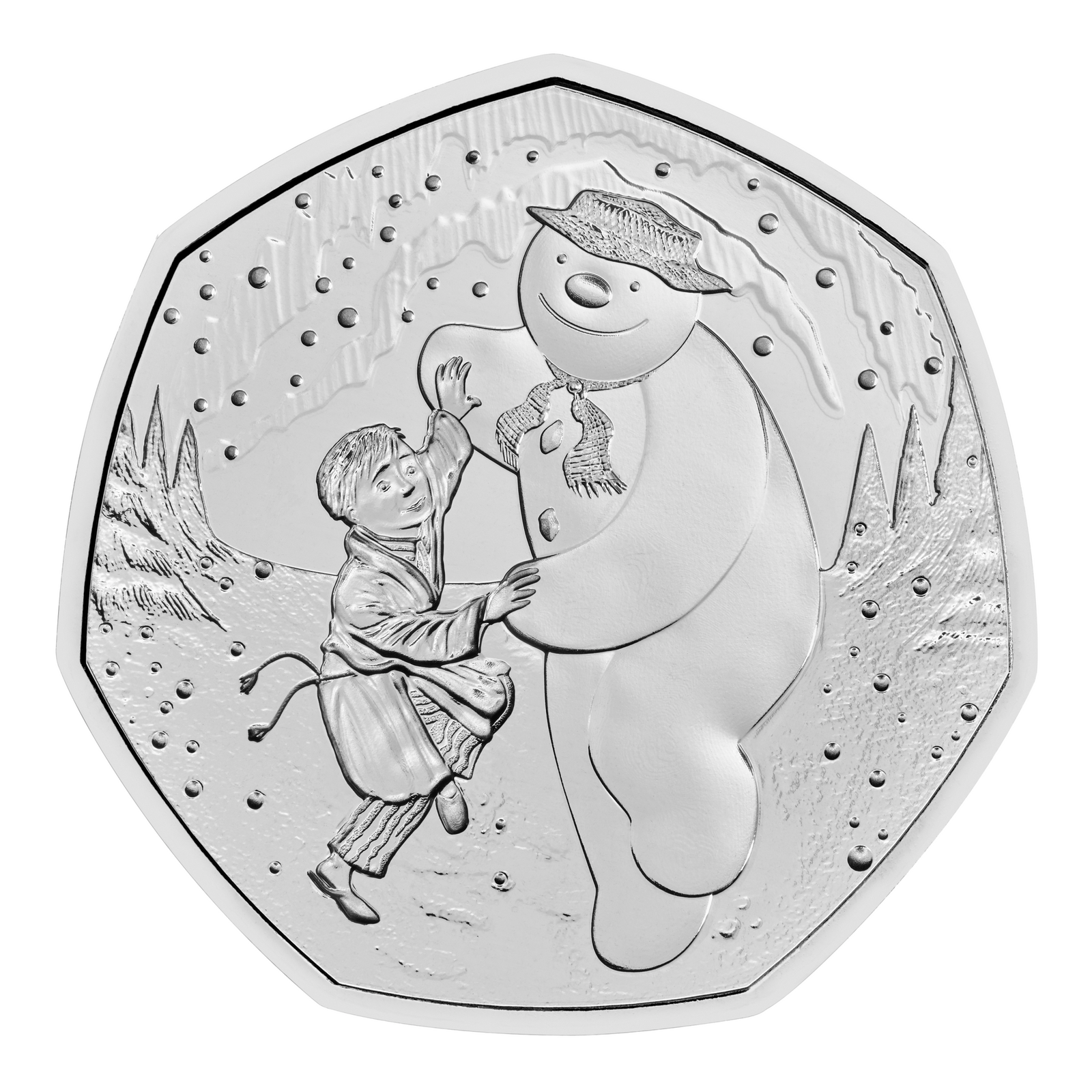  2023 50p The Snowman Brilliant Uncirculated Coin