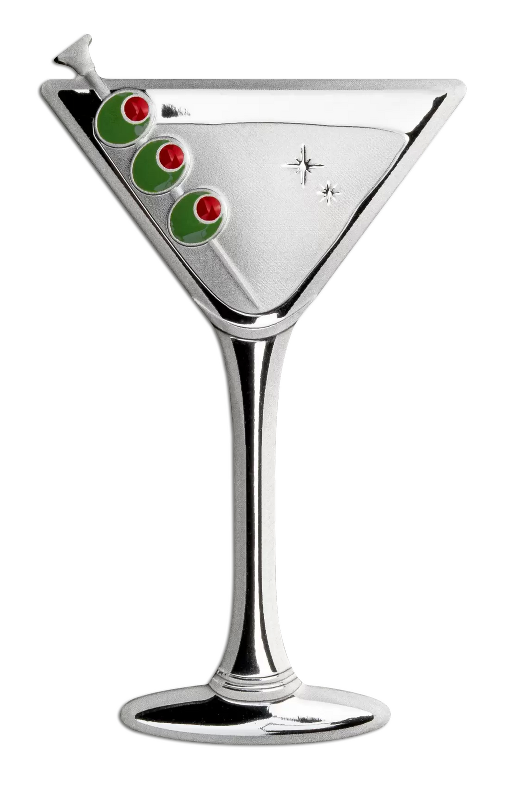 2023 $1 Martini 10g Silver Prooflike Coin