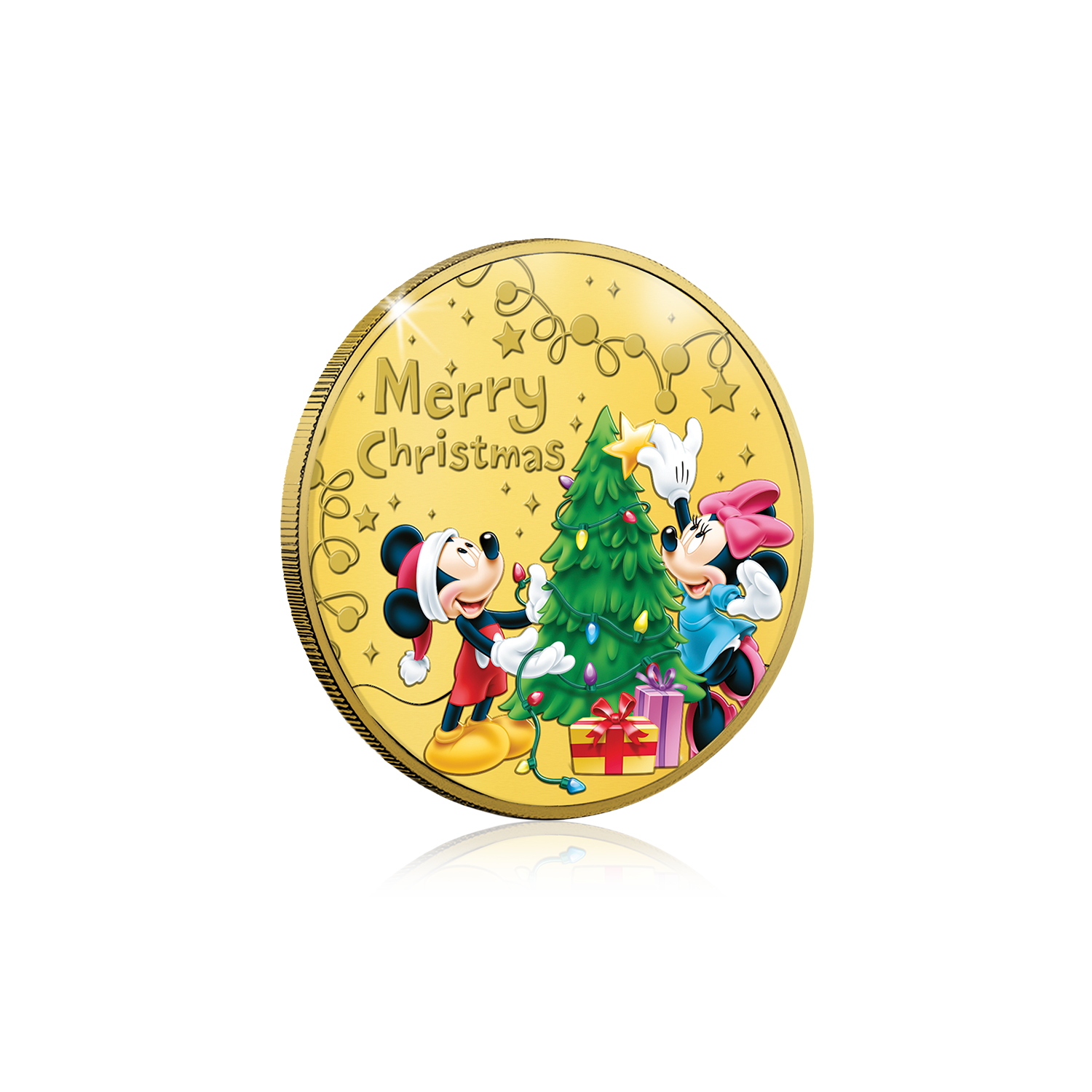2023 Mickey & Minnie Gold-plated Commemorative