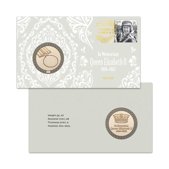 2023 Queen Elizabeth II: In Memoriam Limited-Edition Medallion Cover Set