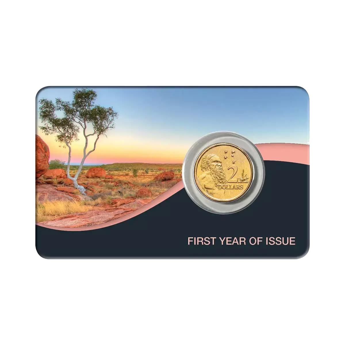 1988 $2 First Issue Al-Br Coin Pack Style 2