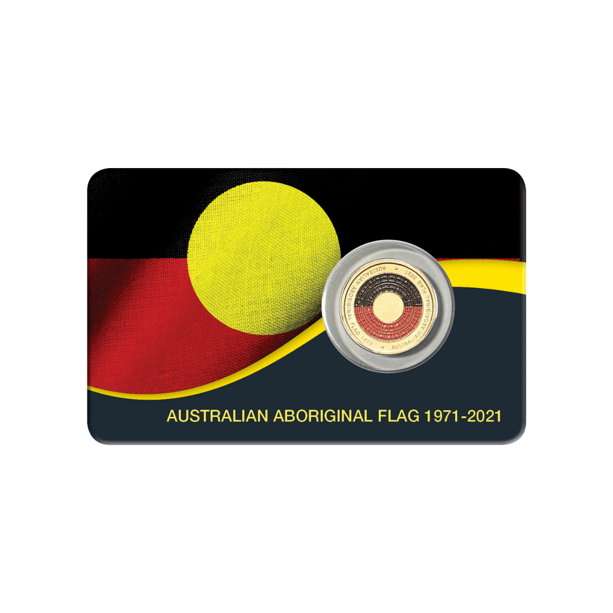 2021 $2 Aboriginal Flag Al-Br Coin Pack Style 2