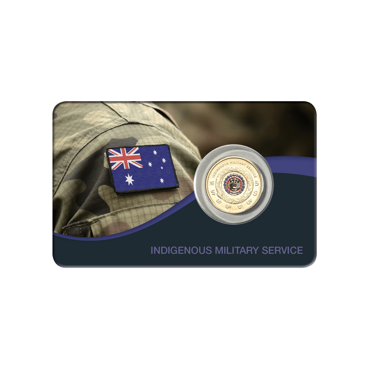 2021 $2 Indigenous Military Service Al-Br Coin Pack Style 2