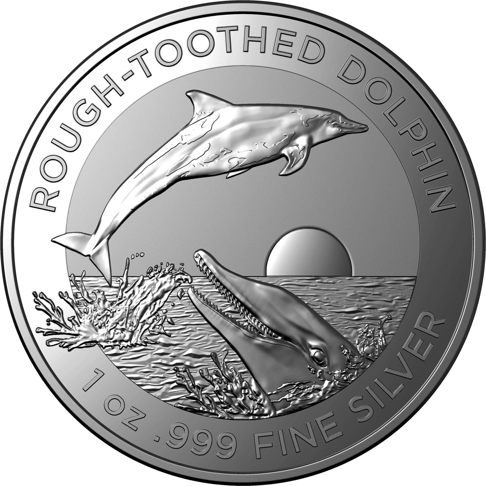 2023 $1 Rough-Toothed Dolphin - Silver Bullion Coin