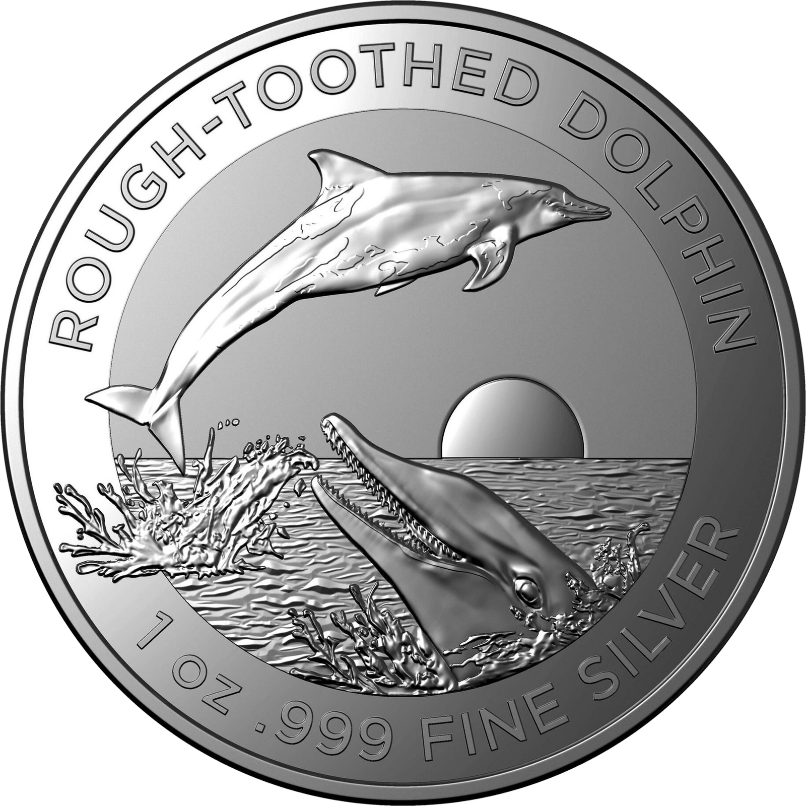 2023 $1 Rough-Toothed Dolphin - Silver Bullion Coin