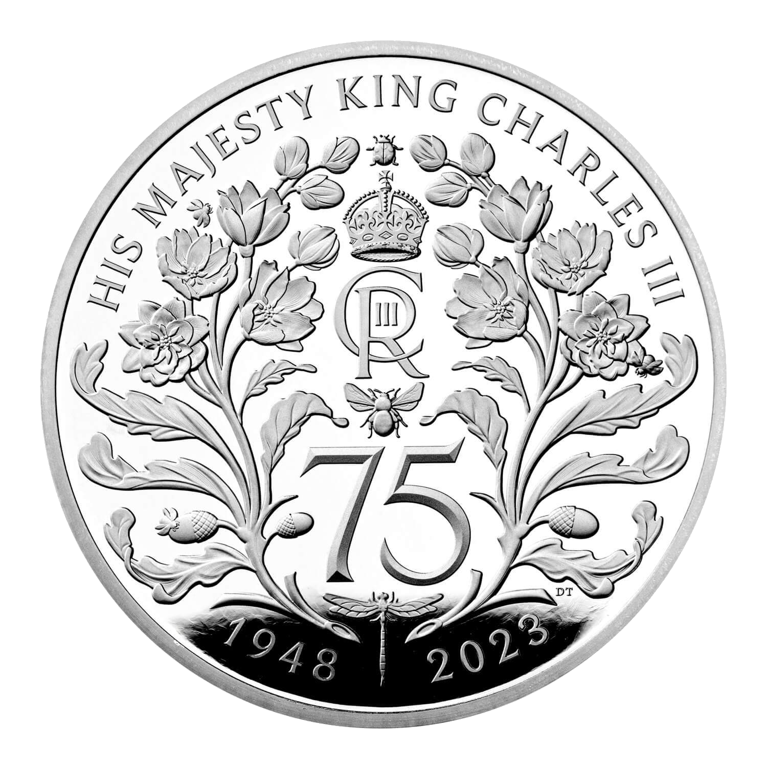 2023 £5 The 75th Birthday of His Majesty King Charles III UK Silver Proof Coin