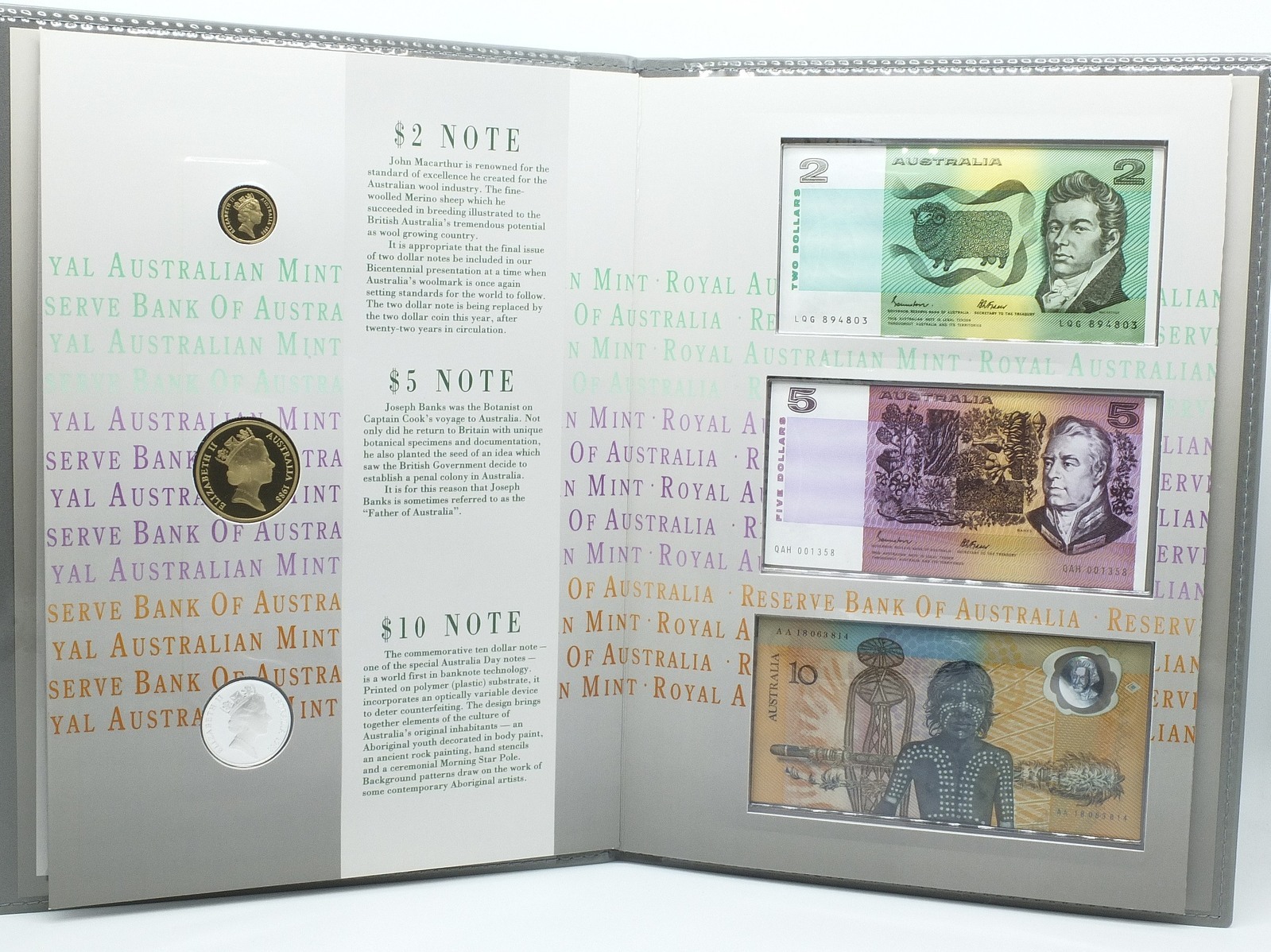 1988 Bicentennial Coin & Banknote Collection