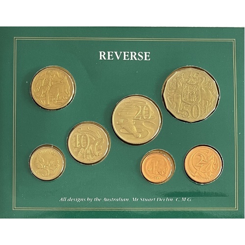 1985 Royal Australian Mint Uncirculated 7 Coin Mint Set