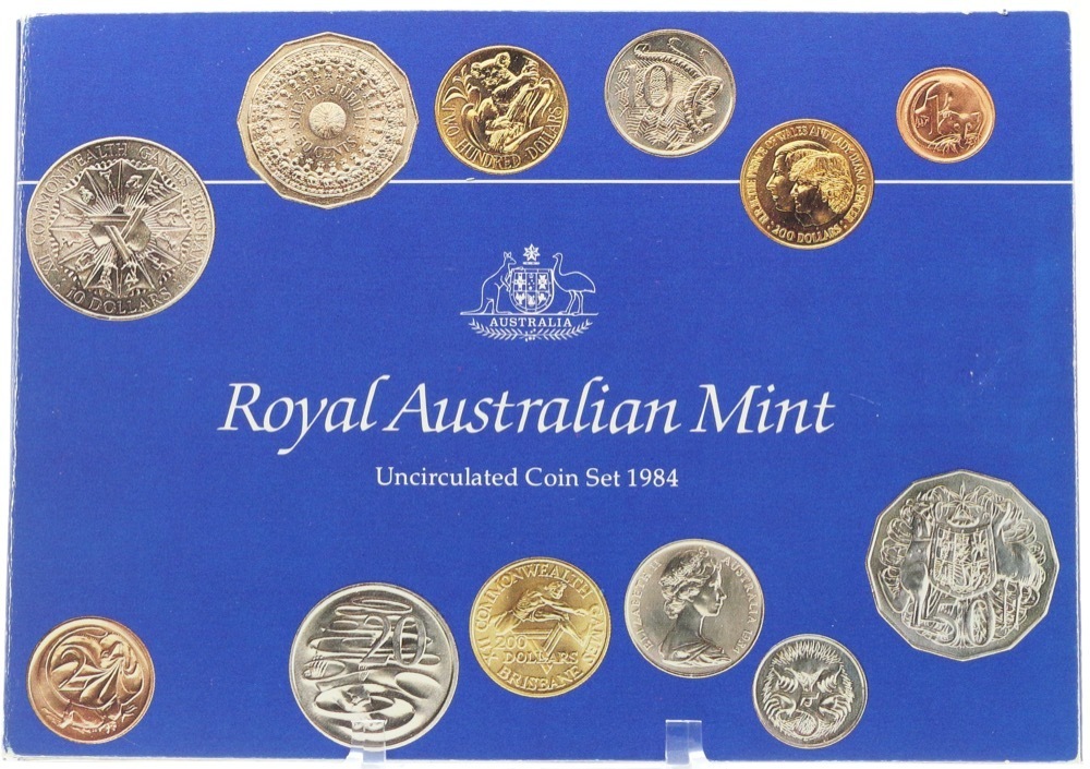 1984 Royal Australian Mint Uncirculated 6 Coin Mint Set