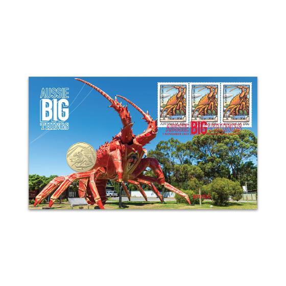 2023 Aussie Big Things Big Lobster Coin and Minisheet Limited Edition PNC