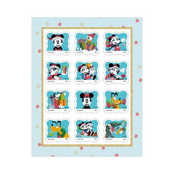 Mickey Mouse and Friends Christmas Stamp Pack