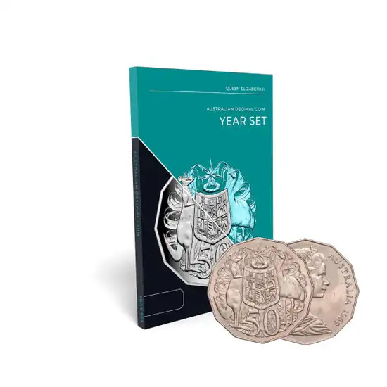 1969 Australian Decimal Coin Uncirculated Year Set