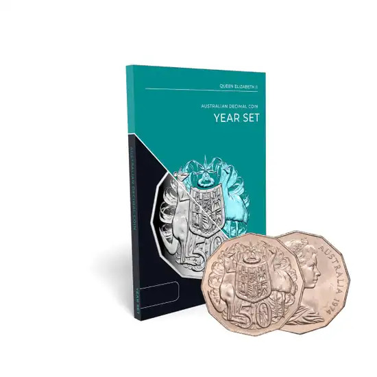 1974 Australian Decimal Coin Uncirculated Year Set