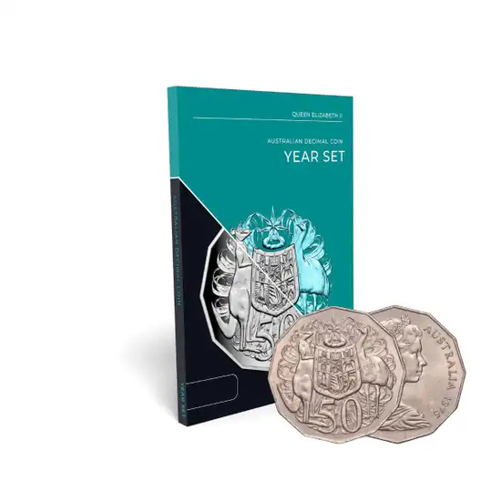 1975 Australian Decimal Coin Uncirculated Year Set