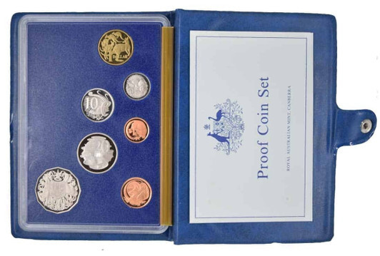 1985 Royal Australian Mint 7 Coin Proof Set 