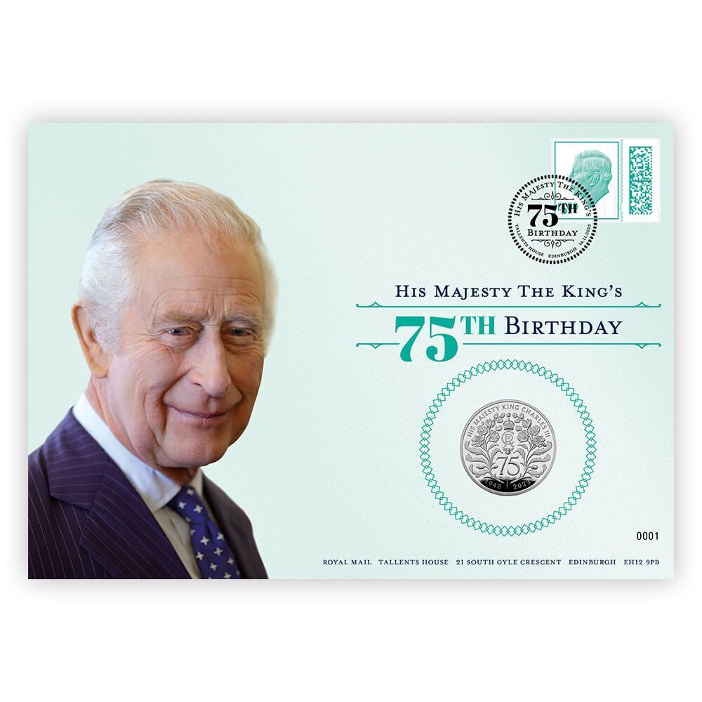 2023 £5 The 75th Birthday of His Majesty King Charles III PNC