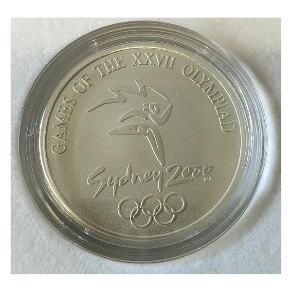 2000 Sydney Olympics Special Issue Silver Coin Series Subscription Medallion