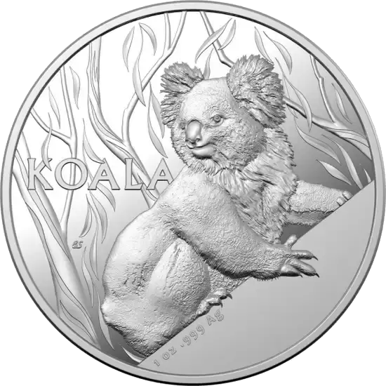 2024 $5 Koala High Relief Silver Coin RAM