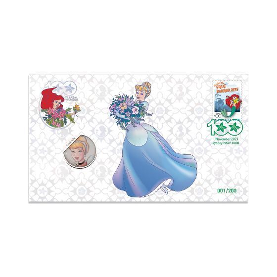 2023 Disney Princess Cinderella Limited-Edition Medallion & Minisheet Collection
