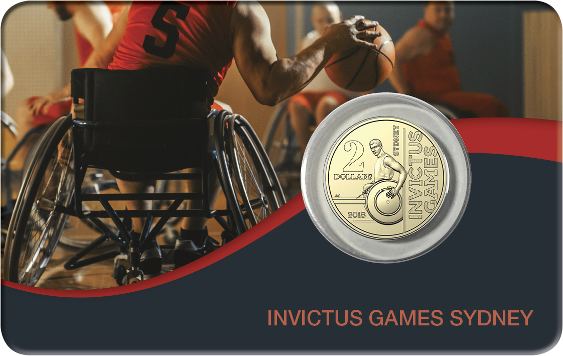 2018 $2 Invictus Games Coin Pack 
