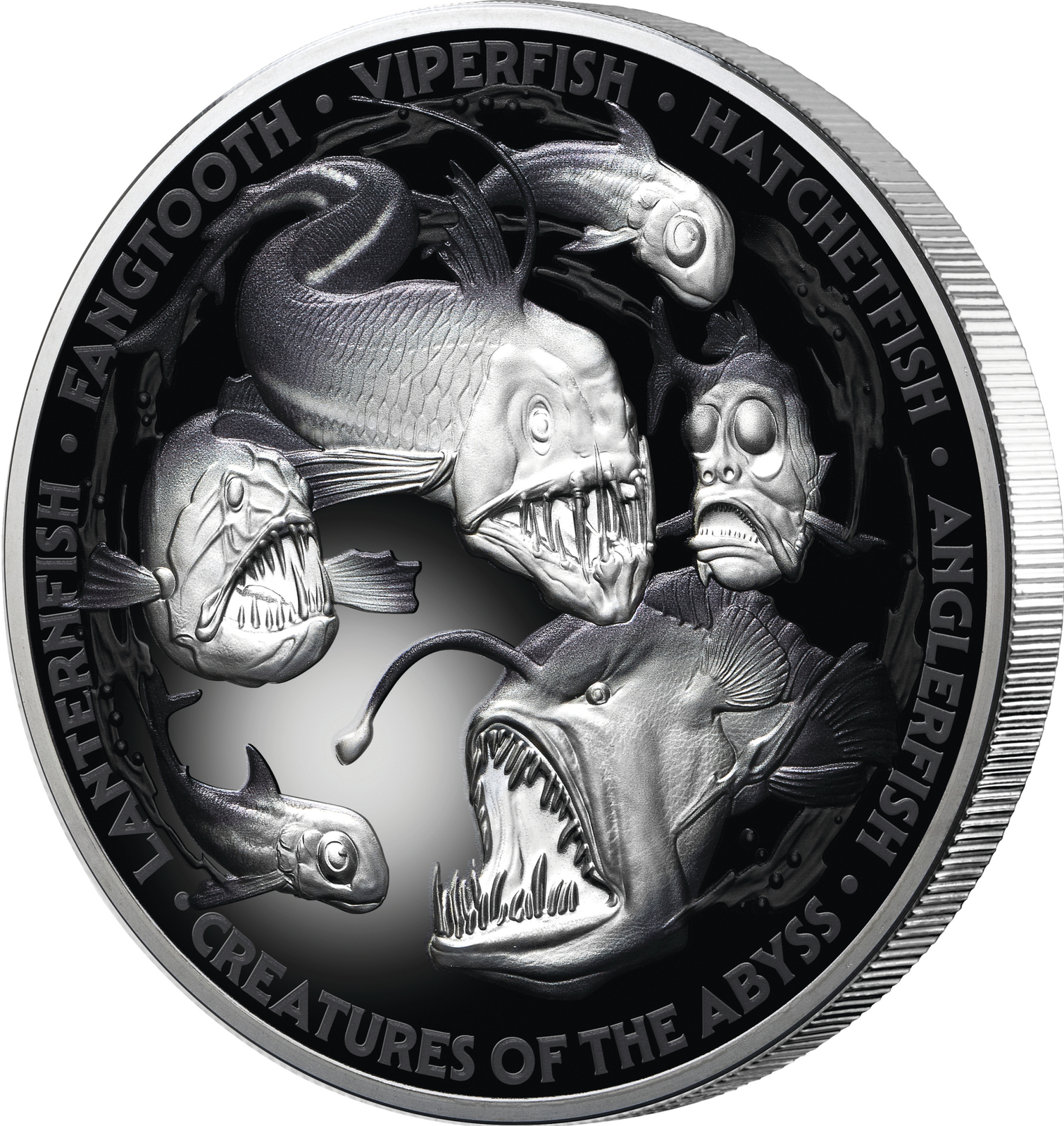 2024 $10 Creatures of the Abyss 5oz Silver Proof Coin