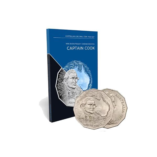 1970 Australian Decimal Uncirculated 6-Coin Year Set
